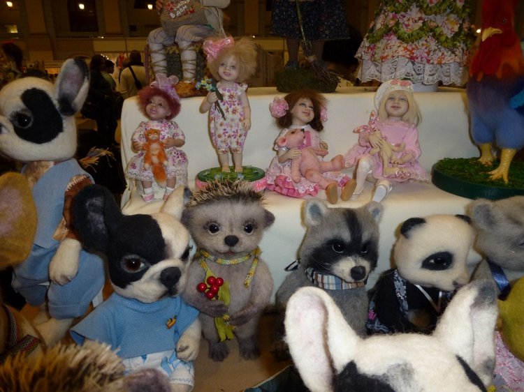 Увлекательное путешествие по VII Международной выставке "Искусство Куклы". Милые Ёжики | Бэйбики Увлекательное путешествие по VII Международной выставке "Искусство Куклы". Милые Ёжики (фото 6)