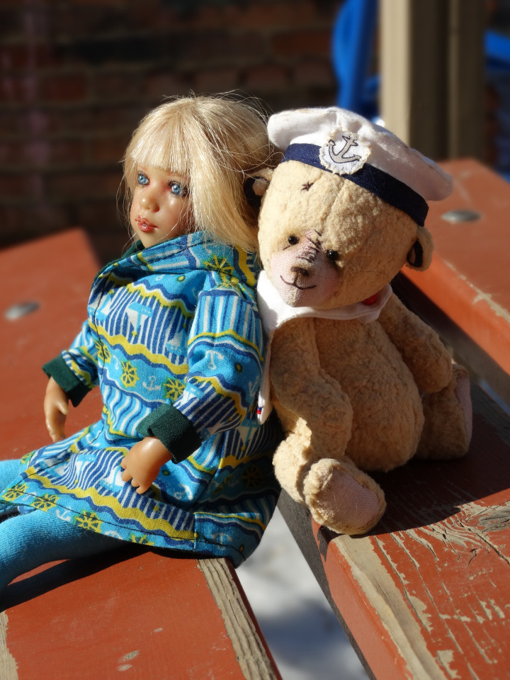 Весенняя прогулка — Куклы Annette Himstedt (Аннетт Химстедт): коллекционные (фото 5)