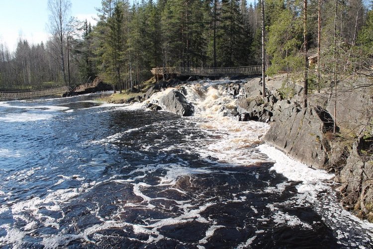 Посетите Карелию - это волшебное место! Рускеальские водопады
