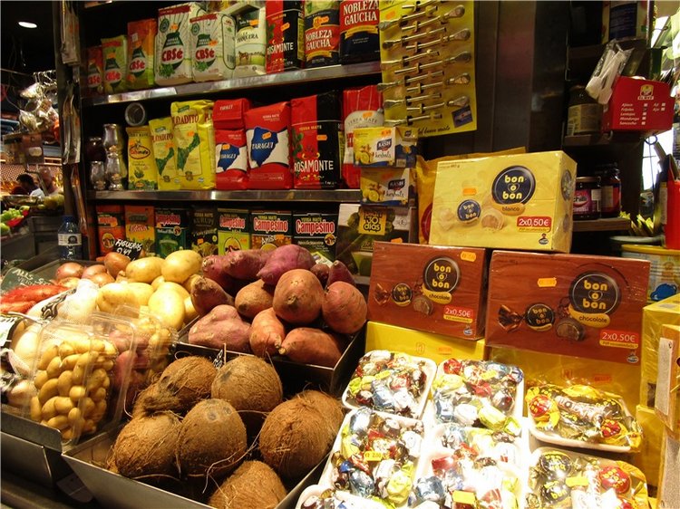 Рынок Бокерия - главная достопримечательность Барселоны