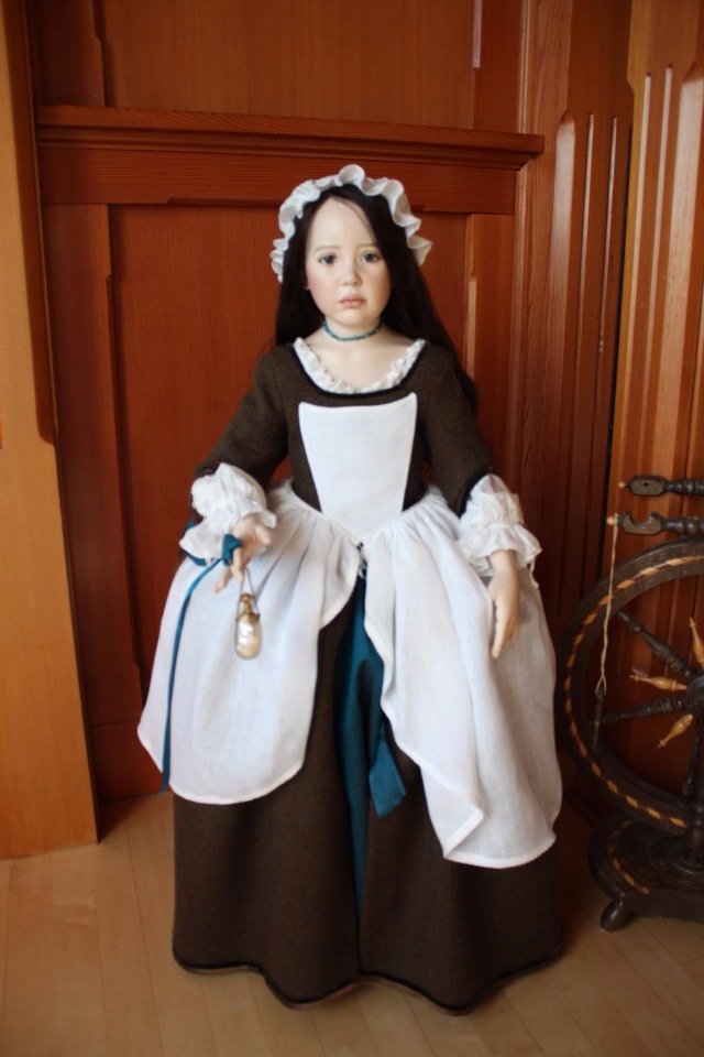 Процесс создания фарфоровых кукол - Джинн Гросс (Jeanne Gross). Часть пятая: Машина времени