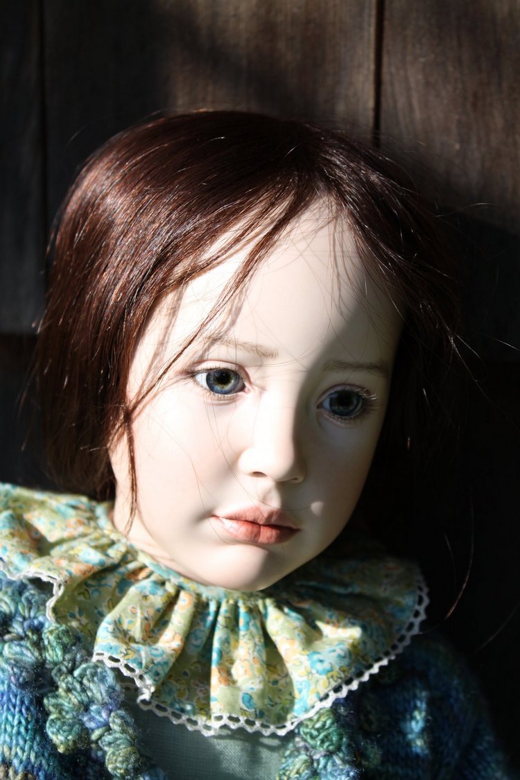 Процесс создания фарфоровых кукол - Джинн Гросс (Jeanne Gross). Часть Часть седьмая - Дети Цветов