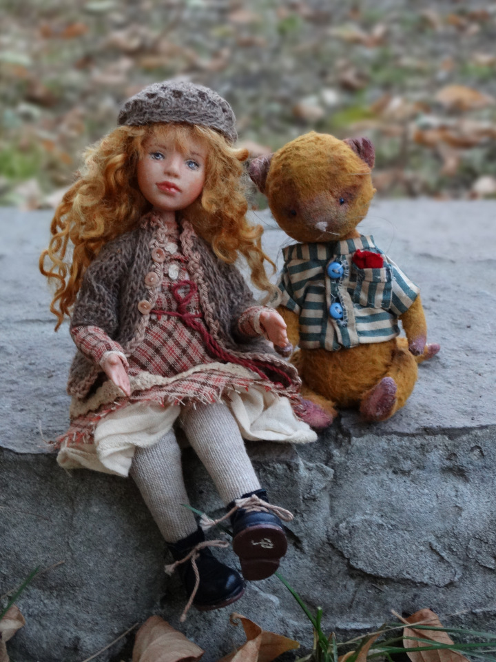 Осеннее настроение — Домашние фото авторских кукол: личные коллекции (фото 7)