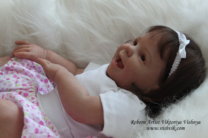 Белоснежка... Снежка.. Кукла реборн Вишни Виктории (фото 8)