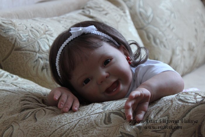 Белоснежка... Снежка.. Кукла реборн Вишни Виктории