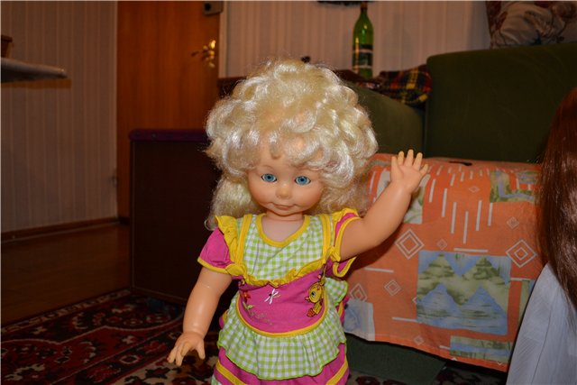 Голубоглазая красавица — Советские винтажные куклы (СССР): Ленигрушка