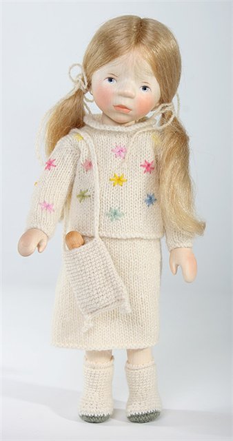 Куклы из дерева, талантливого художника Elisabeth Pongratz