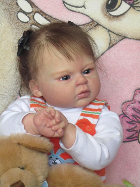 Пасхальная Маечка.Кукла реборн из Каморки папы Карло (фото 5)