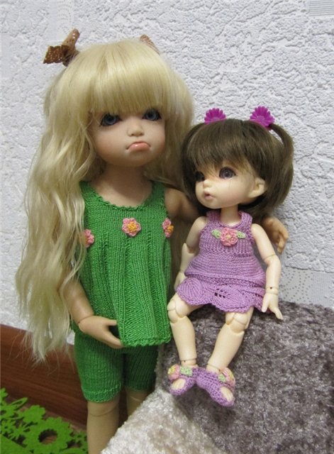 Наряд для Аришки | Бэйбики Наряд для Аришки — Одежда и обувь для кукол BJD (БЖД): 1/3