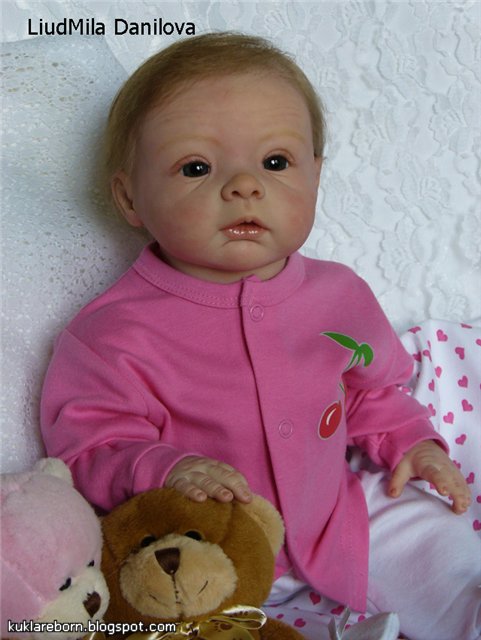 Маленький воробушек. Кукла реборн Людмилы Даниловой (фото 2)
