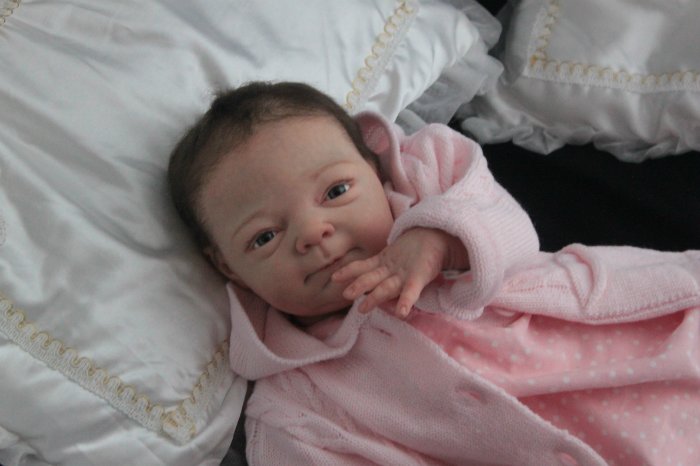 Девочка Ника. Куколка реборн Вишни Виктории (фото 4)