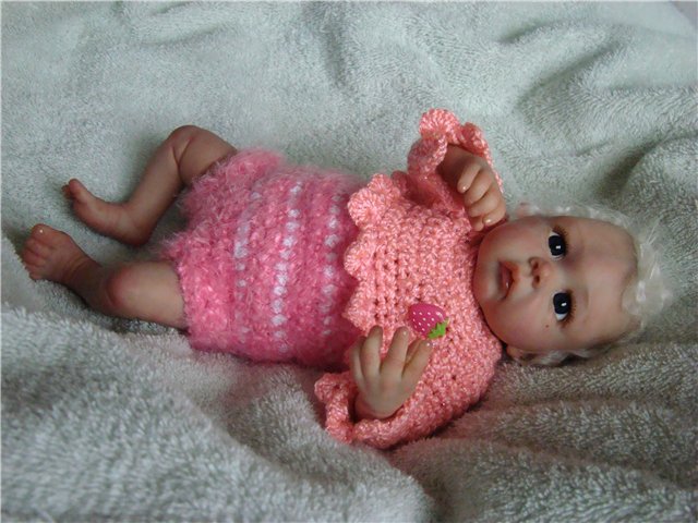 Маленькая ягодка. Авторская кукла Кондрашовой Ирины (фото 5)