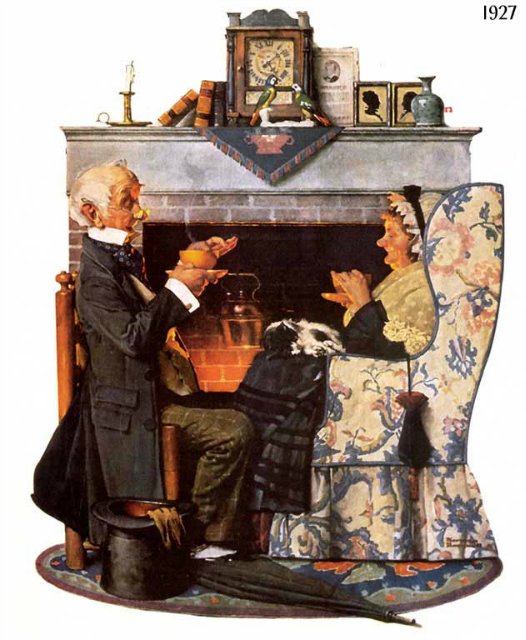 Марк Твен американской живописи. Лиричная и живая старая Америка Нормана Роквелла