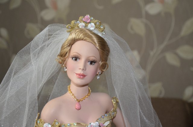 Фарфоровая кукла, невеста The Ashton-Drake Galleries