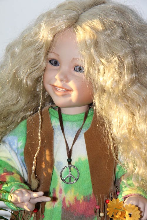 Danbury Mint dolls. Hippie Harmony от Nancy Leslie