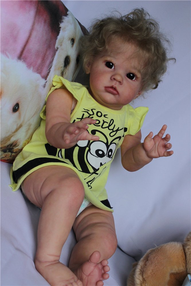 Блондинка Эллочка. Кукла реборн Светланы Преображенской (фото 5)