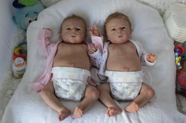 Ангелочки малыши... Куколки реборн Вишни Виктории