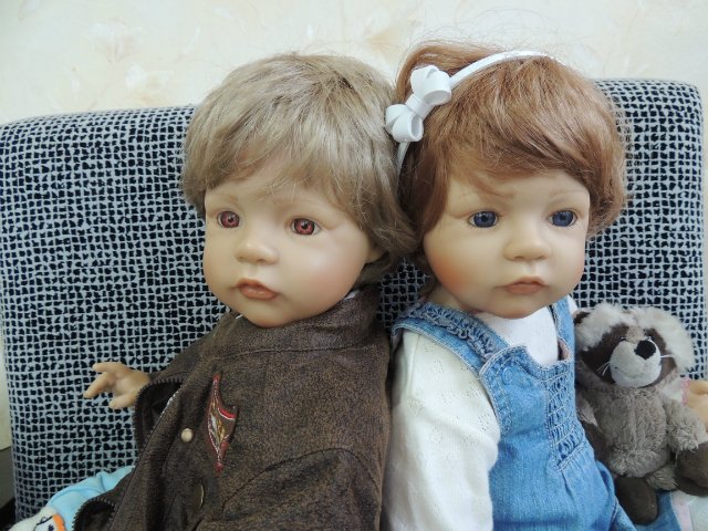 Сказка про Аиста. Куклы Bettine Klemm