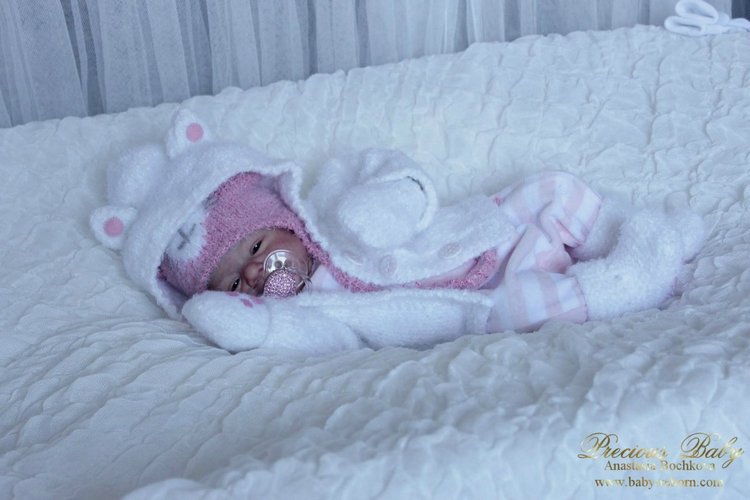 Мой маленький котёнок! Кукла реборн Анастасии Бочковой