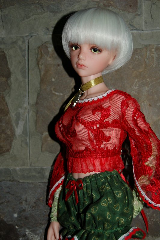 Эльфийское яблочко, outfit for bjd