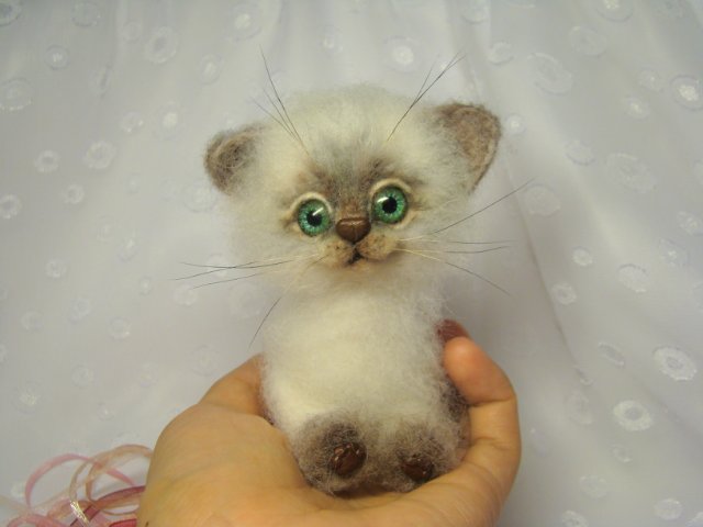 Запутанная история. Игрушка валянием из шерсти