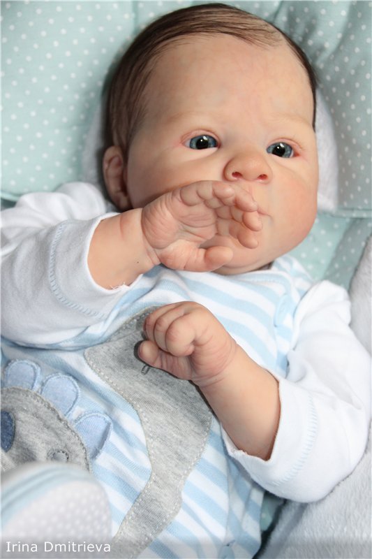 Малыш реборн из молда Сили | Бэйбики Малыш реборн из молда Сили (фото 10)