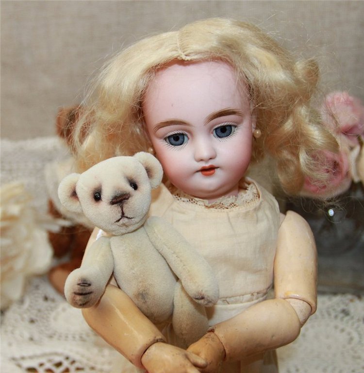 Два образа Симоны. Антикварная кукла Simon & Halbig молд 1039 DEP