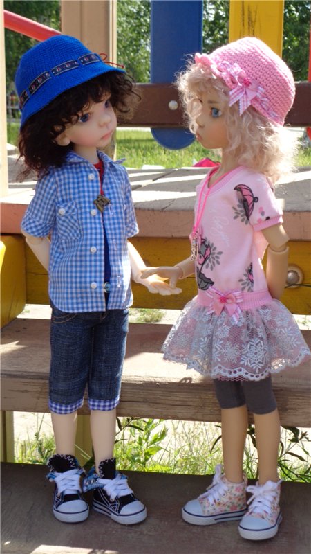 Первое свидание — Куклы Kaye Wiggs (Кайе Виггс): авторские BJD (БЖД) (фото 9)