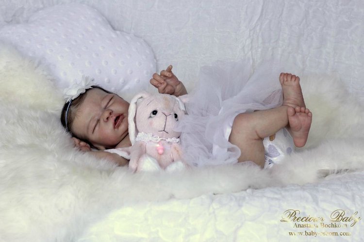 Малышка Квини. Кукла реборн Анастасии Бочковой (фото 6)