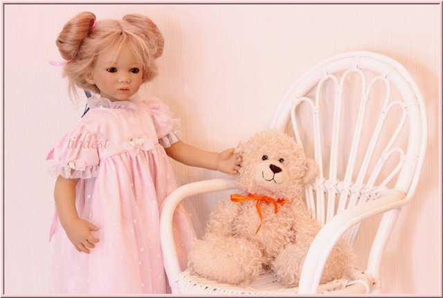 С именем звонким,как звон колокольчика. Tilly от Annette Himstedt