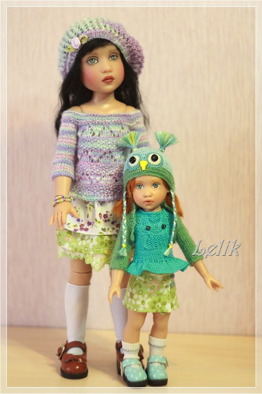 Мечтательница Оливка в новом наряде + бонус