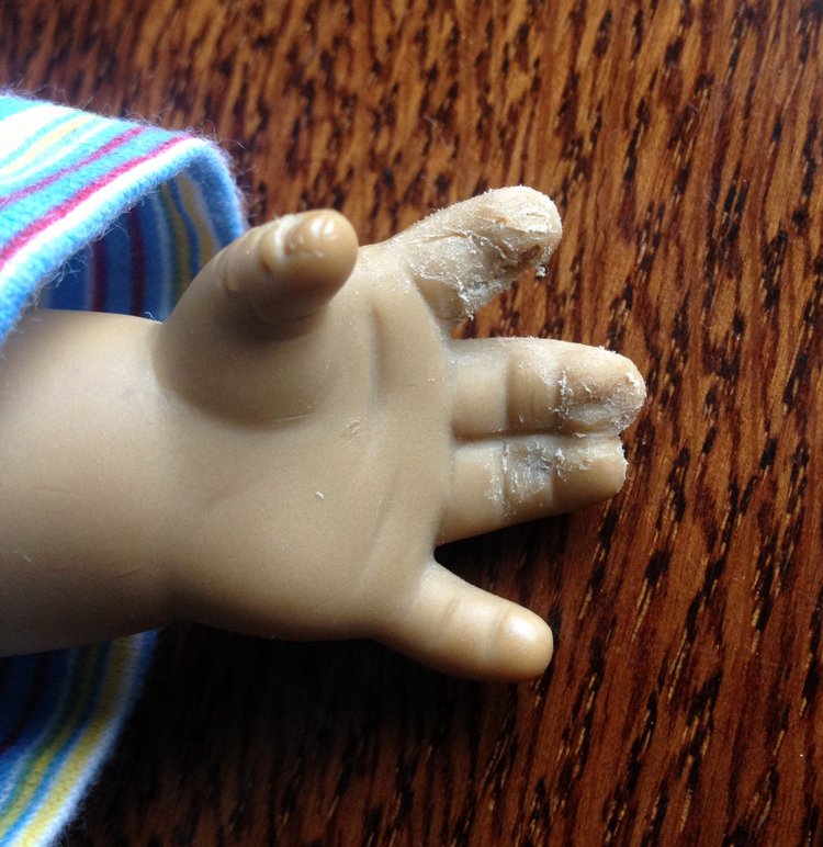 Ножной протез для характерной куклы (фото 4)