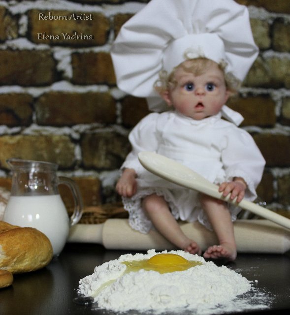 Мой маленький помощник. Куклы реборн Елены Ядриной