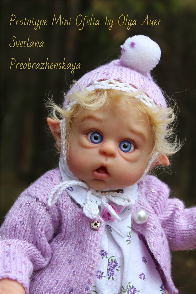 Мой прототип мини Офелии от Ольги Ауэр. Куклы реборн Светланы Преображенской (фото 2)