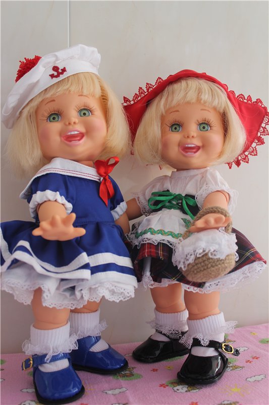 Мои двойняшки-очаровашки — Куклы Galoob Baby Face (Фейсинки): винтаж 90