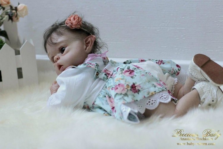 Мой бутончик - Моя Розочка! Кукла реборн Анастасии Бочковой