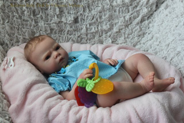 Летнее солнышко... Сабриночка. Куколка реборн Виктории Вишни (фото 2)