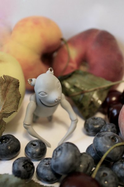 Летучая мышка. Шарнирная кукла (фото 4)