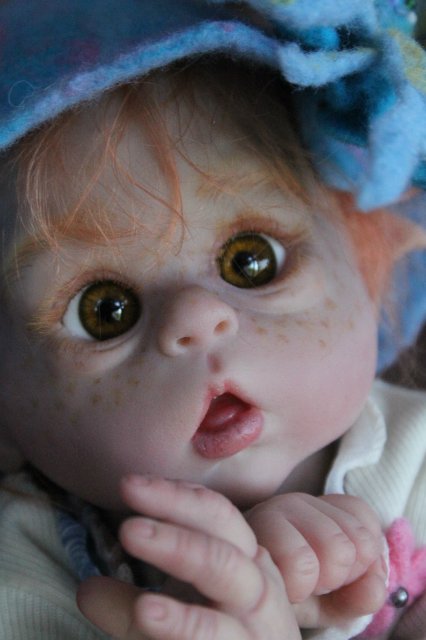 Офелька-Цветочек. Кукла реборн Элины Кудрявцевой