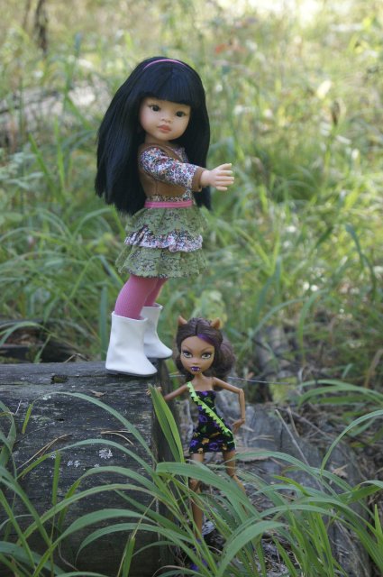 Как Лиу и Клодин за грибами ездили