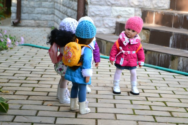 Однажды осенним утром | Бэйбики Однажды осенним утром — Одежда и обувь для кукол своими руками: фото