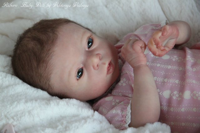 Аделиночка 2... Куколка реборн Виктории Вишни