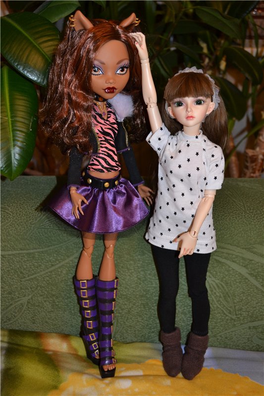 Ура, моя Клодин Extra tall doll! Фото нюд (фото 6)