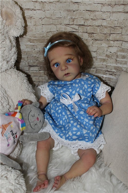 Малышка-реборн из молда Маленка (фото 2)