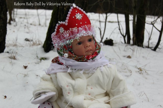 Настенька из сказки Морозко! Куколка реборн Виктории Вишни