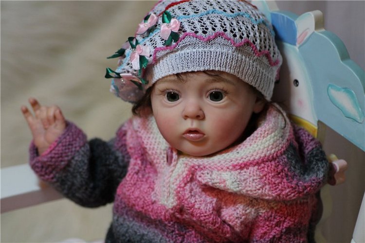 Татка - малышка реборн из молда Тиффани от Натали Блик