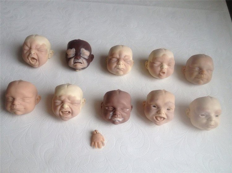 Улыбашка готова. Рабочие фотографии голов (фото 7)