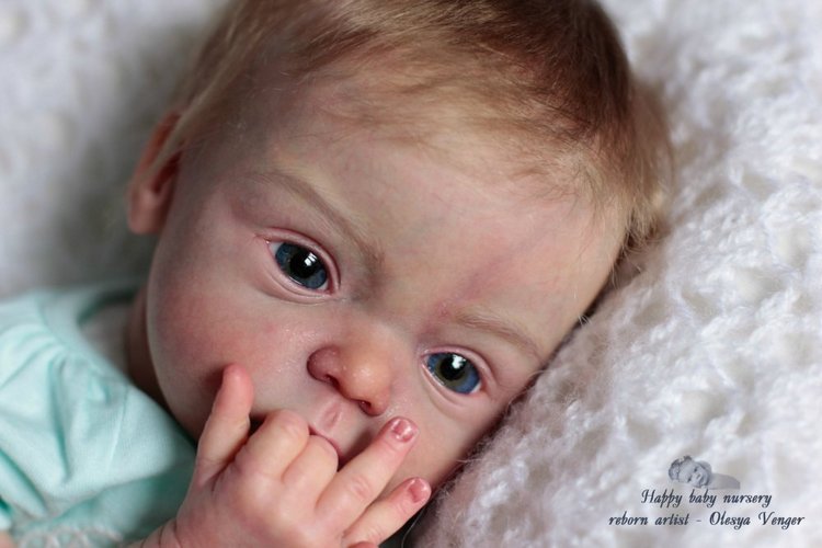 Мой ангел, моя нежность, моя Амелия. Кукла реборн Олеси Венгер (фото 10)