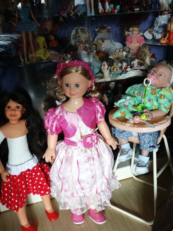 Где всё это умещается? Или моё кукольное царство