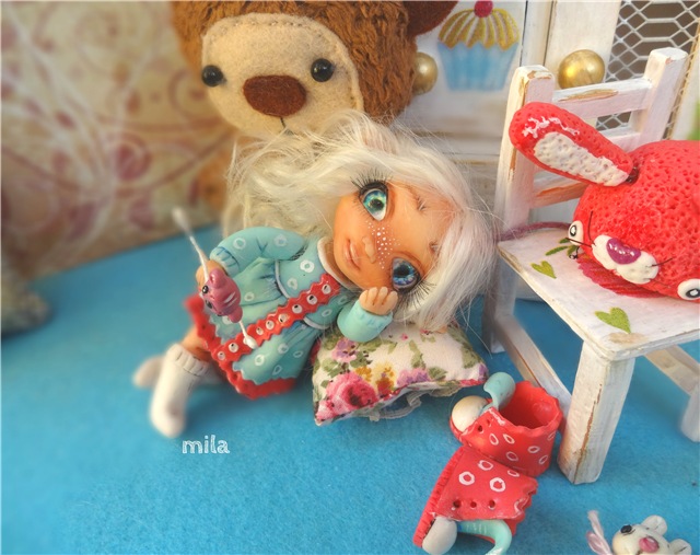 Новые авторские куклы из полимерной глины от Милы (фото 5)